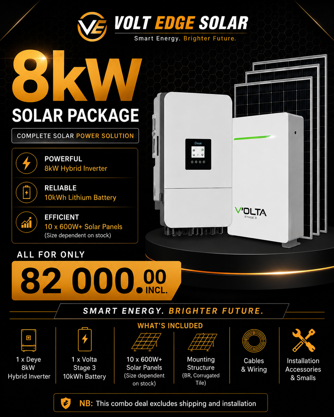 8KW Package Deal